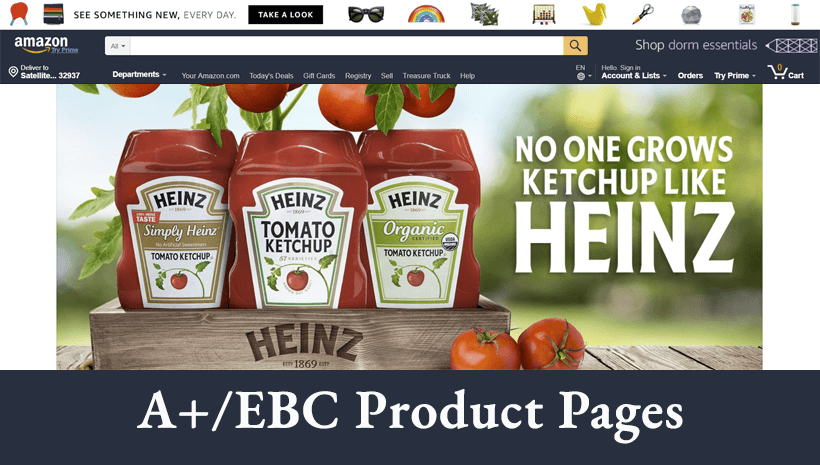 A+/EBC Product Pages